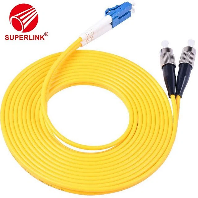 Duplex Satu Mod Gentian Patch Cord (FC-SC)