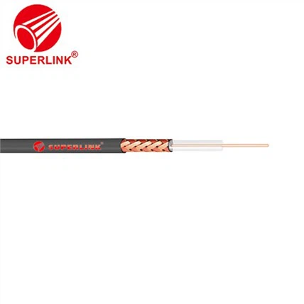OEM dan pelanggan penetapan KX100 Kabel Coaxial Untuk Sistem CCTV Dalaman